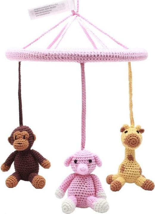 Produktbild nature Zoo natureZOO Mobile, Monkey-Giraffe-Elephant