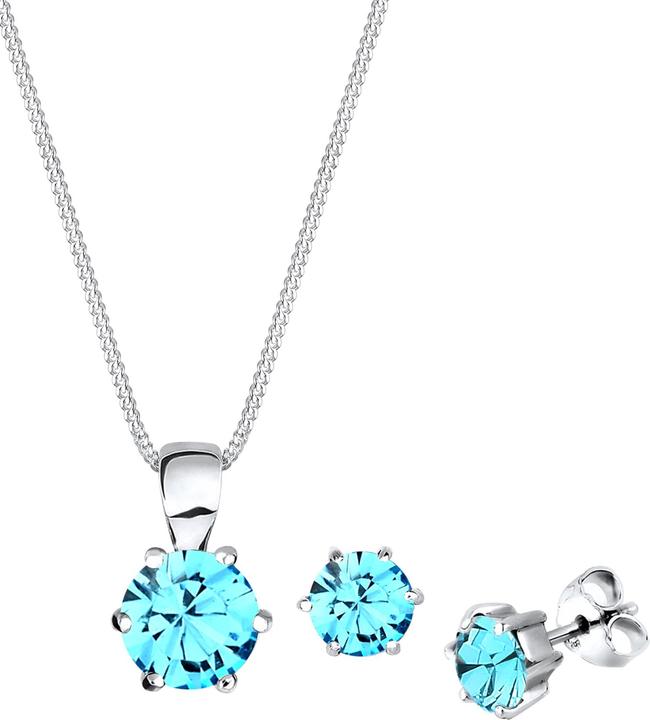 Immagine prodotto Elli Basic Set mit Stecker und Kristallen (Argento)