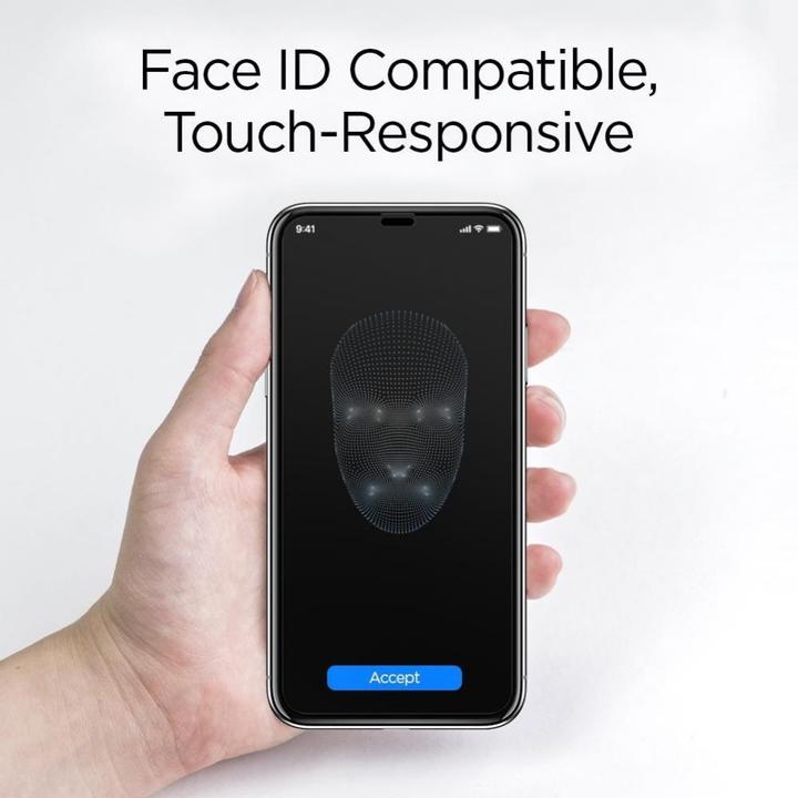 Image du produit Spigen Tempered Glass (2 pièce(s), Apple iPhone 11 Pro, Apple iPhone X, Apple iPhone XS)