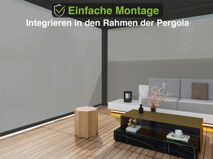 Produktbild Weide Sonnenrollo für Ventaris/ Pergola (280 cm, 20 cm)