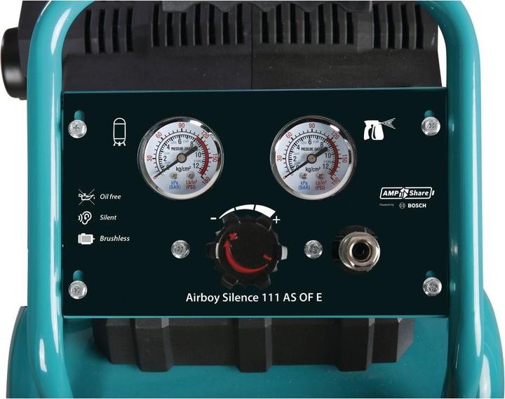 Actual product image Stürmer - Aircraft piston compressor 111 AS OF E AIRBOY SILENCE (8 bar, 6 l)