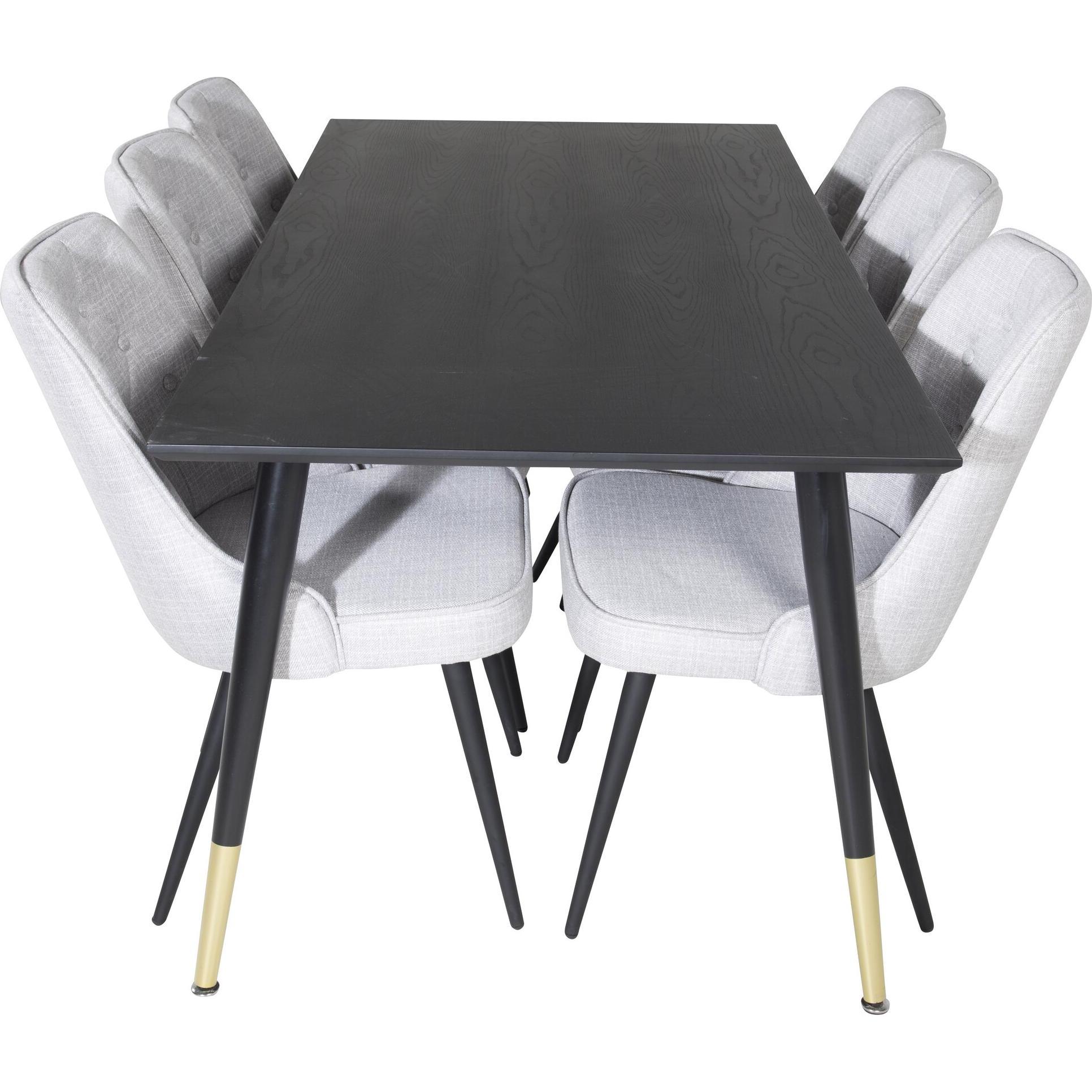 Venture Home, Esstisch, Dipp, Velvet Deluxe (75 x 180 x 90 cm)