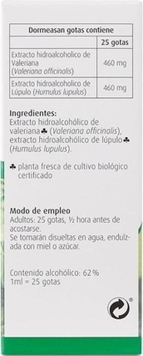 Image du produit A. Vogel Dormeasan Gouttes - Aide Herbal au Sommeil