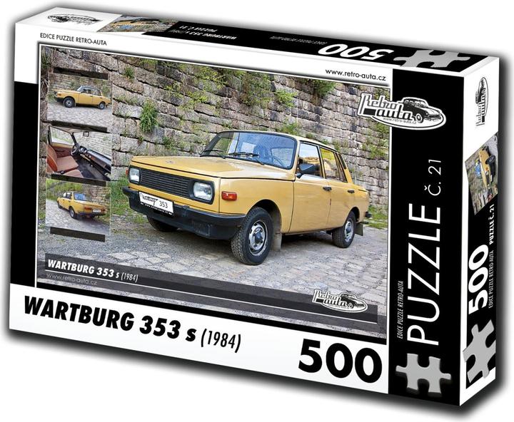 Produktbild Retro-auta Puzzle Nr. 21 Wartburg 353 s (1984) 500 Teile (500 Teile)