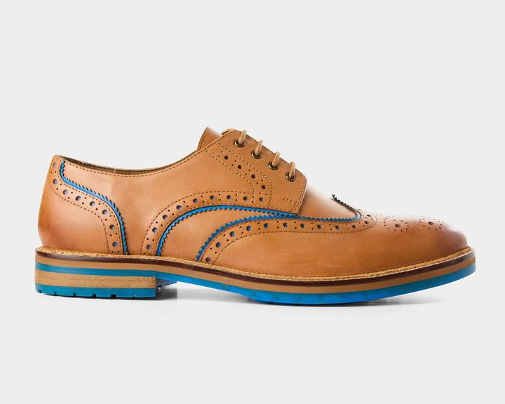 Image du produit Joe Browns Contrast Trim Leather Brogues (41)