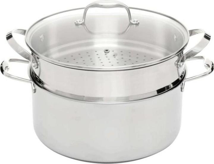 Image du produit Kohersen Garnek z powłoką DIAMOND Black Cube z funkcją gotowania na parze (28 cm  8 3l) (28 cm, Casserole, Acier inoxydable, Aluminium)