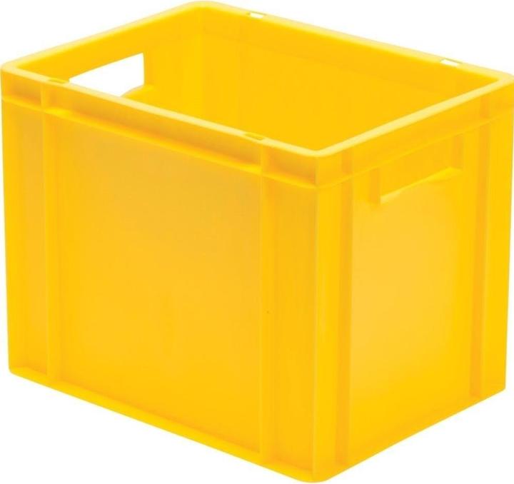 Actual product image kaiserkraft Euro format stacking containers, walls and bottom closed
