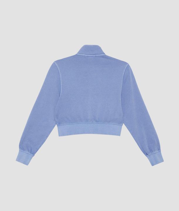 Actual product image S.Oliver Sweatshirt Jacke Verkürzte Sweatjacke im Loose Fit mit Garment Dye (170, 176)