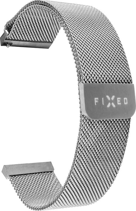Produktbild Fixed Mesh metal rem til Smartwatch Universal 20mm Sølv