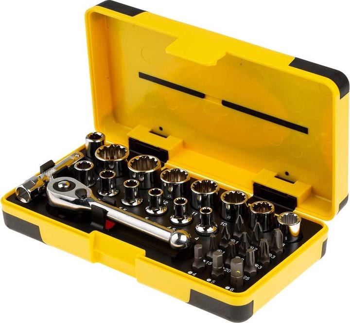 Image du produit C.K Magma C.K Pocket Socket Set 1/4", 28 pieces (6 mm, 12 mm, 14 mm, 5,5 mm, 10 mm, 7 mm, 11 mm, 5 mm, 8 mm, 9 mm, 4,5 mm, 13 mm, 4 mm)