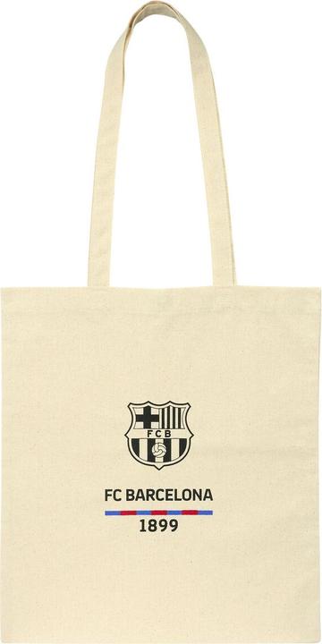 FC Barcelona Handtasche F.C. Barcelona Beige Baumwolle