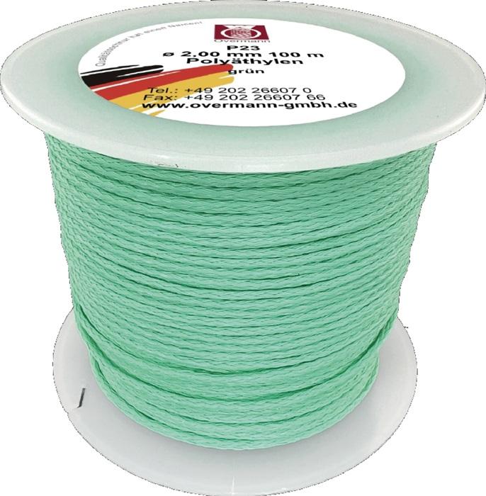 Image du produit HP Autozubehör Cordeau de maçon longueur 50 m Ø 2 mm 35 kg polyéthylène vert (50 m)