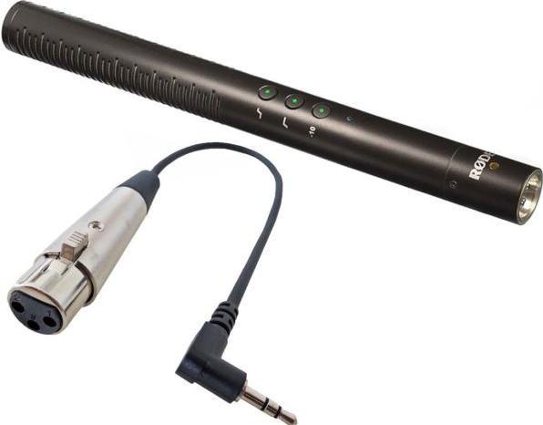Produktbild RØDE NTG-4+ Richtmikrofon mit TRS-Mikrofonkabel