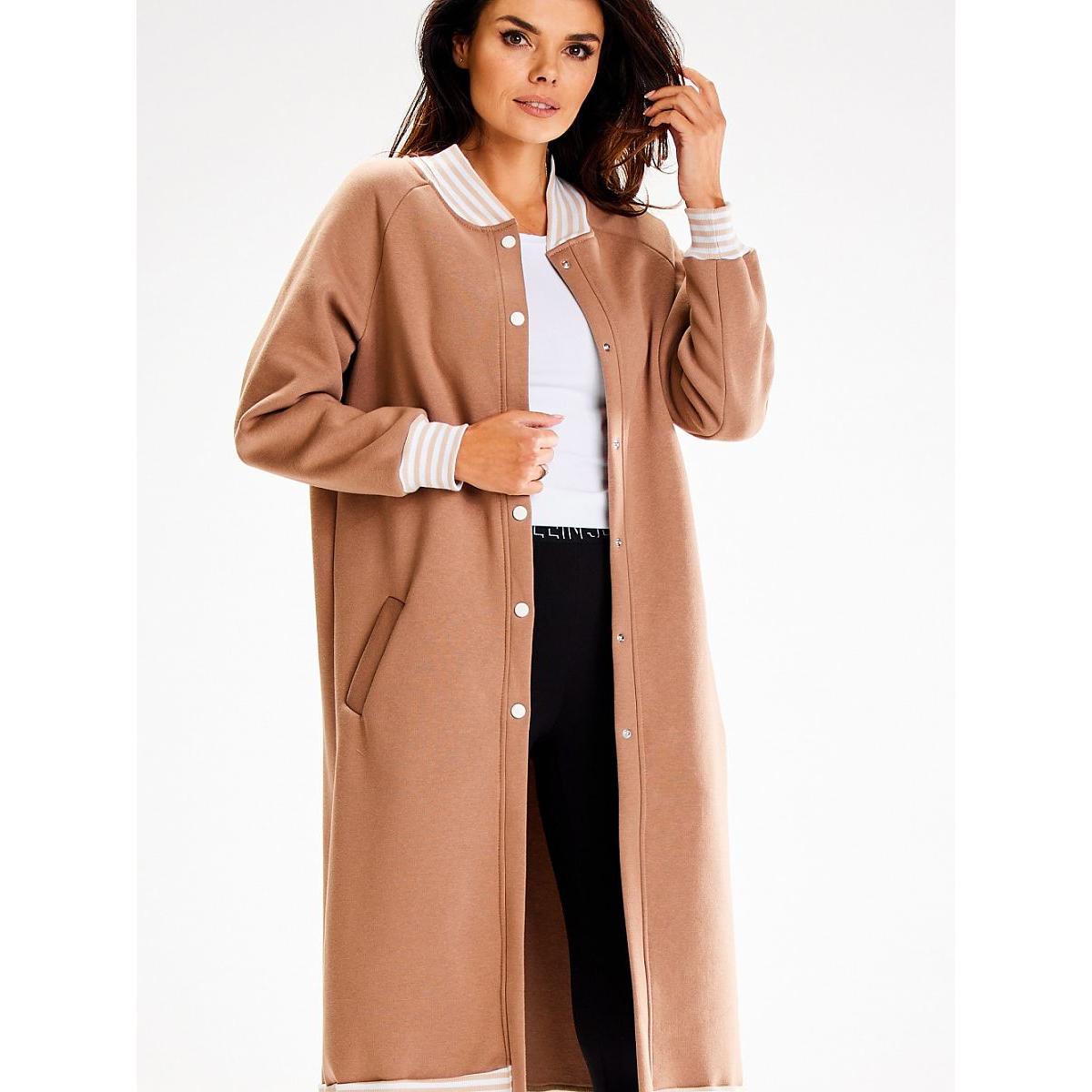 Awama, Damen, Pullover, Sweater, Beige, (M)