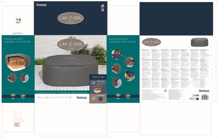 Produktbild Bestway Lay-Z-Spa Thermal Cover Square180x180x72