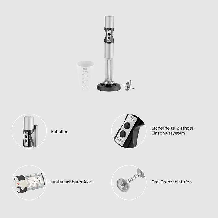 Actual product image Ritter Hand blender