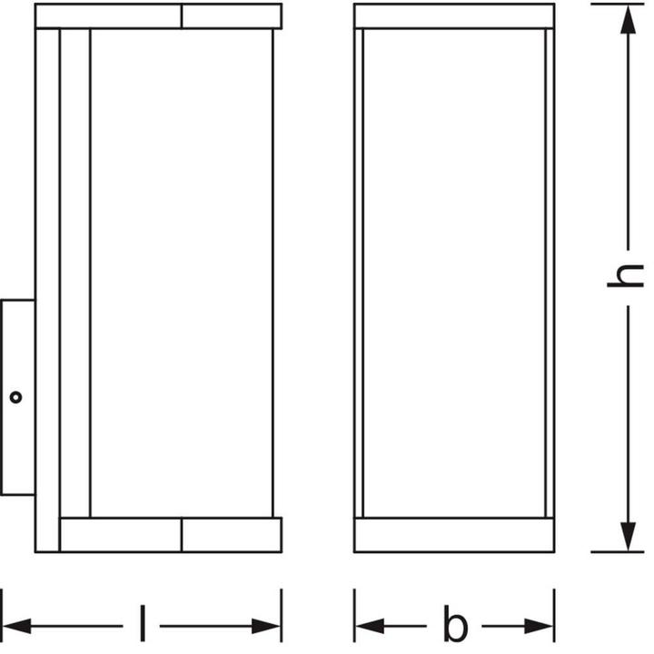 Image du produit Osram ENDURA CLASSIC TUBULAR Wall E27 (E27, IP44)