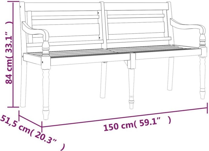 Actual product image VidaXL Wilone