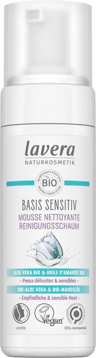 Actual product image Lavera Reinigungsschaum basis sensitiv Schaum (Cleansing Foam, 150 ml)