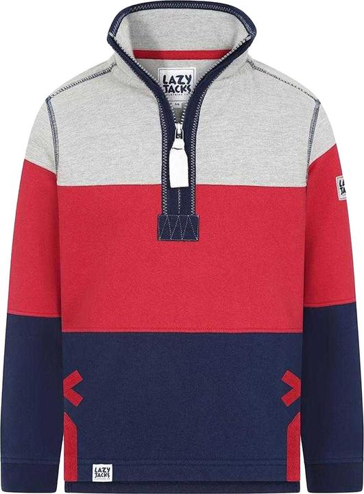 Image du produit Lazy Jacks - Sweat motif/style rayé - Garçon (128)