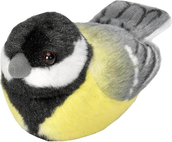 Wild Republic Plüsch Kohlmeise singend RSPB Birds (18 cm)