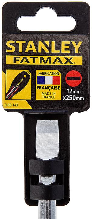 Produktbild Stanley Schraubendreher FatMax Schlitz 12x250mm (Schlitz)