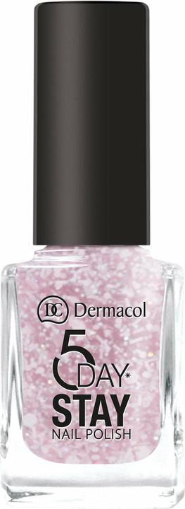 Dermacol 5 Day Stay Longlasting Long Lasting Nail Polish 10 Ml 5 Lucky Charm (05 Lucky Charm)