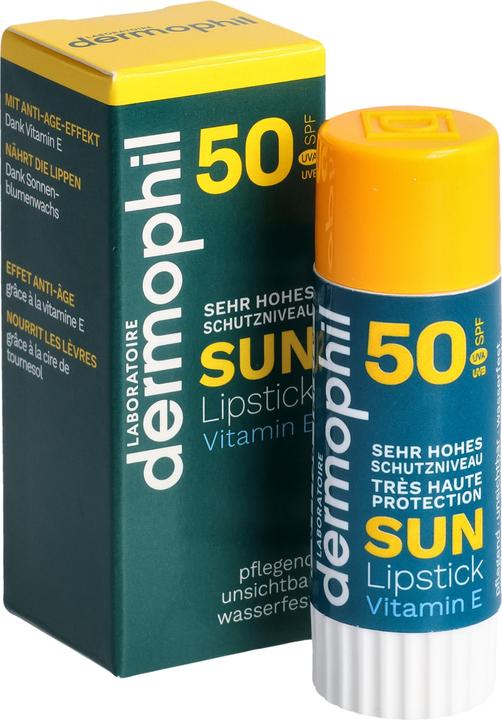 Image du produit Dermophil Rouge à lèvres solaire (Roll-on, 4 ml)