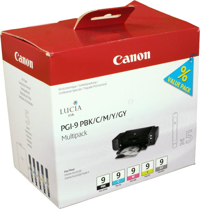 Produktbild Canon Pgi-9 (M, C, Y, GY, PBK)