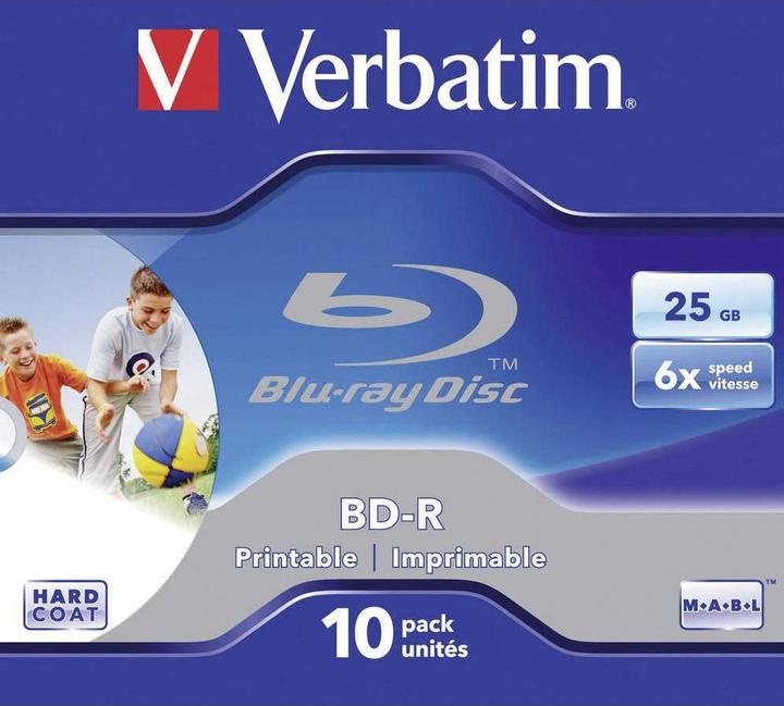 Produktbild Verbatim Bd-R (10 x)