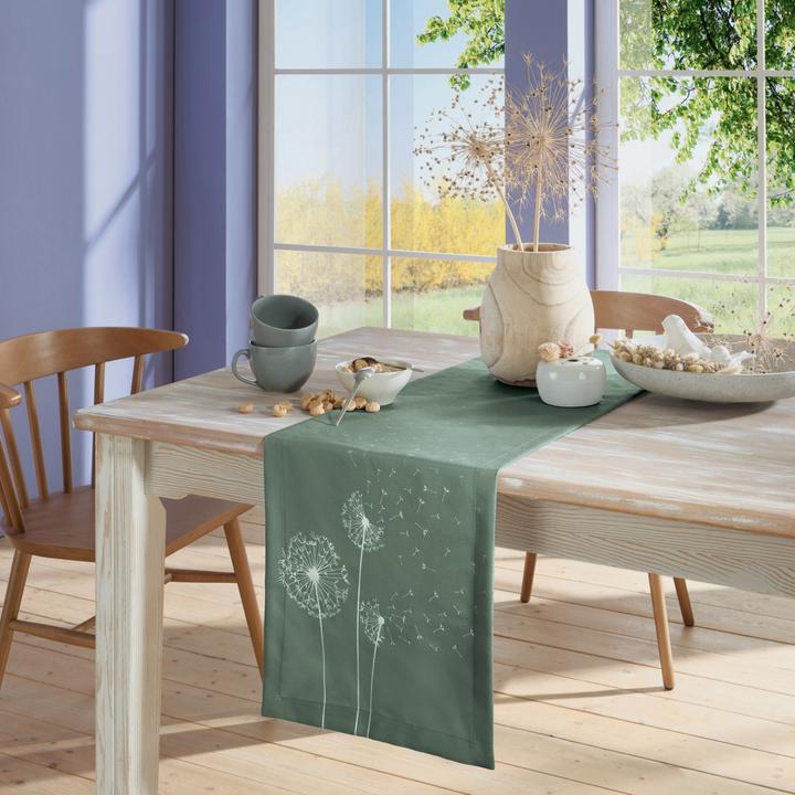 Actual product image Erwin Müller Tischläufer "Pusteblume" (40 x 170 cm)