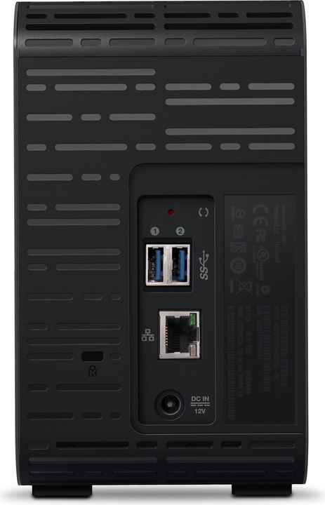 Actual product image WD My Cloud EX2 Ultra (2 x 8 TB, WD Red)