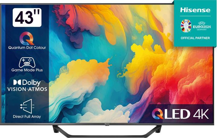 Actual product image Hisense TV 43A7KQ (43", A7K, QLED, UHD, 2023)