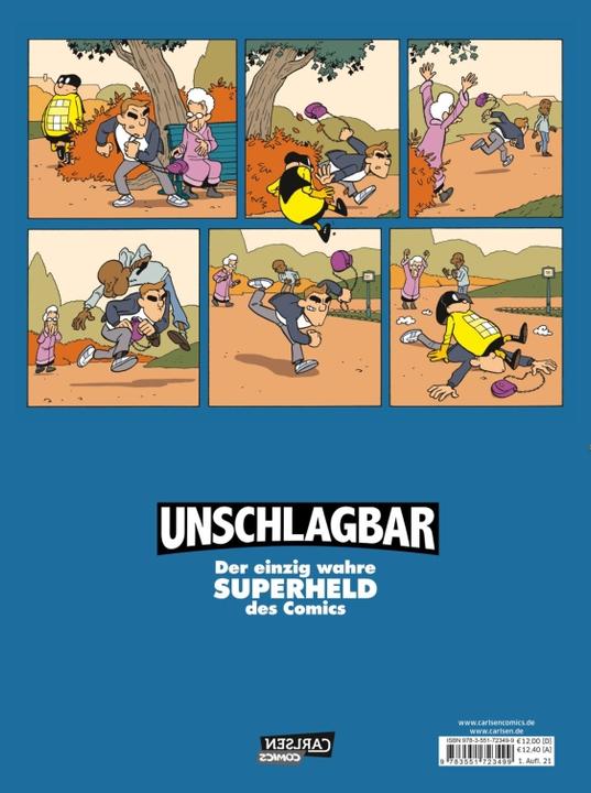 Produktbild Unschlagbar! 3: Unschlagbar, Band 3 (Deutsch, Pascal Jousselin, 2021)