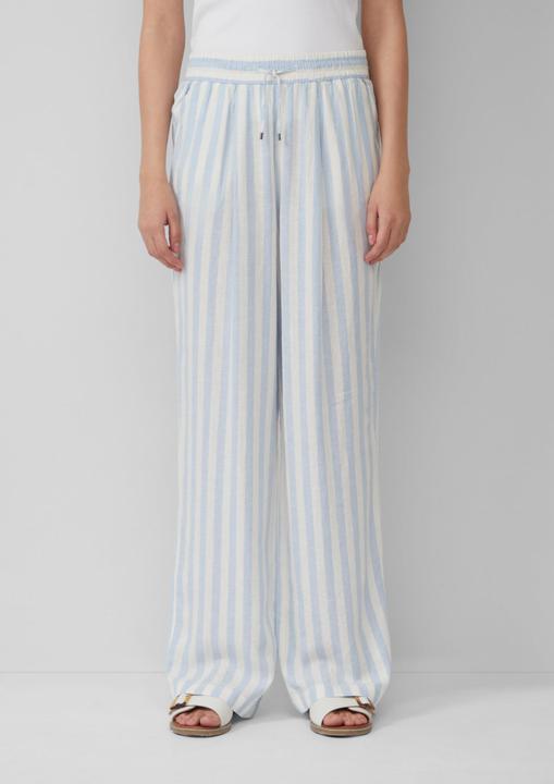 Image du produit S.Oliver Hose Leichte Leinenmix-Hose mit Elastikbund (46)