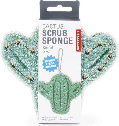 Produktbild Kikkerland Cactus Scrub Sponge (2 Stk.)
