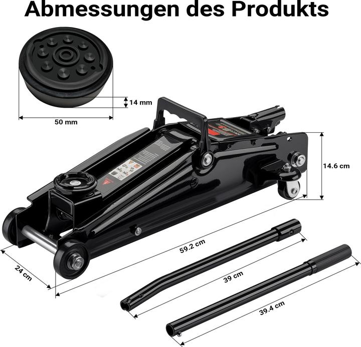 Actual product image Wiltec Rangierwagenheber