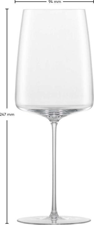 Produktbild Zwiesel Weinglas Simplify 130 (68.90 cl, 2 Gläser, Weissweingläser)