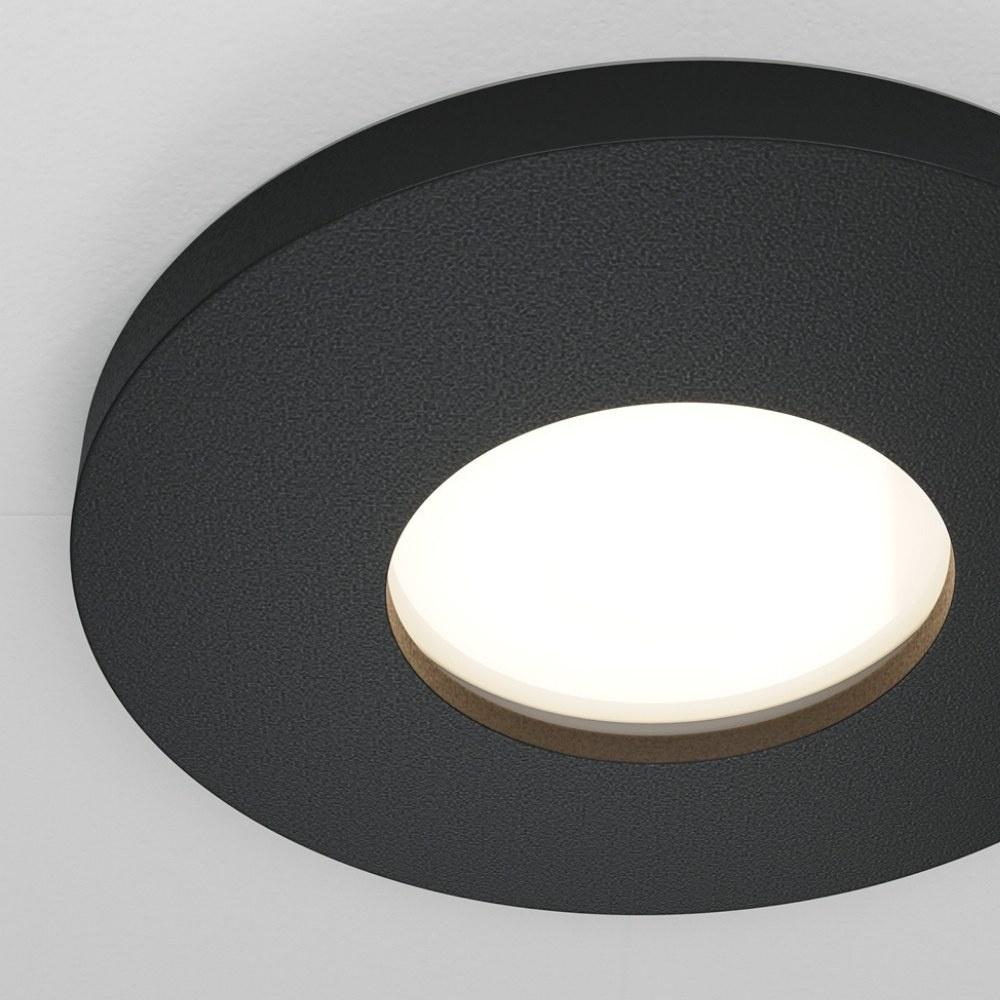Thumbnail - Maytoni, Wandleuchte + Deckenleuchte, Stark Downlight, Einbauleuchte GU10 Schwarz IP65 Ø8,4mm (GU10)
