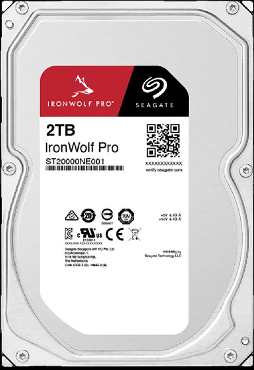 Produktbild Seagate IronWolf Pro (2 TB, 3.5", CMR)