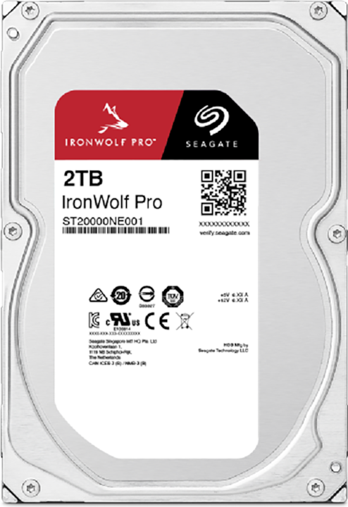 Immagine prodotto Seagate IronWolf Pro (2 TB, 3.5", CMR)
