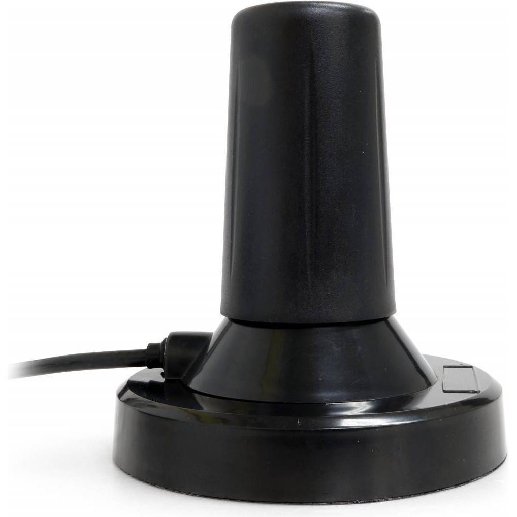 Alfa Network Antenna omnidirezionale LTE da esterno con base magnetica 5dBi SMA maschio AOA-4G-5MGN-SMM (4G), Antenna WiFi