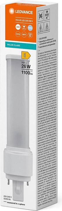 Actual product image Ledvance LED compact lamp (G24d-3, 9 W, 1100 lm, 1 x, E)