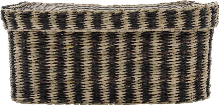 Immagine prodotto House Doctor Scatola, HDShoo, strisce marroni (2 x, 35 x 27 x 15 cm)