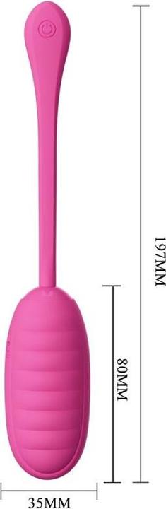 Actual product image Lovetoy PRETTY LOVE -Kirk, 12 vibration functions Mobile APP remote control