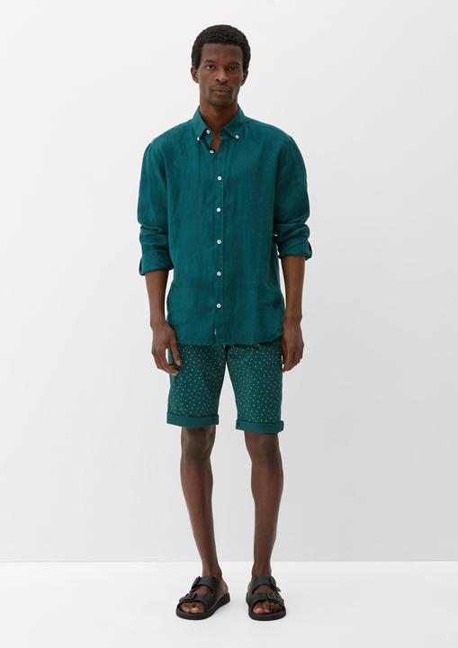 Produktbild s.Oliver Bermuda Slim: Bermuda mit Allover-Print (33)