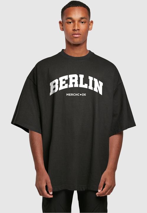 Produktbild Merchcode Berlin Wording - Huge Tee - 116645 (XL)