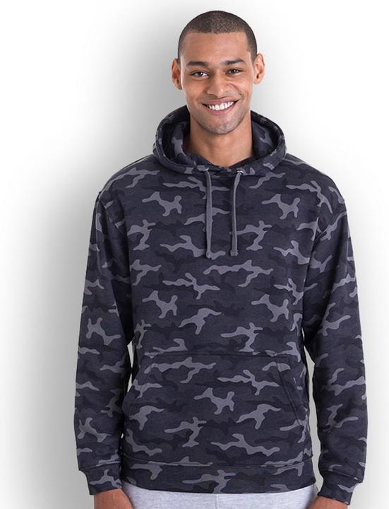 Actual product image Awdis Hooded jumper with camouflage pattern (XS)