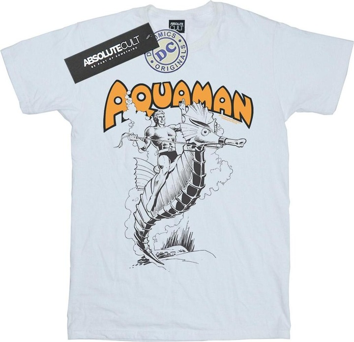Produktbild Aquaman Mono Action Pose TShirt (4XL)