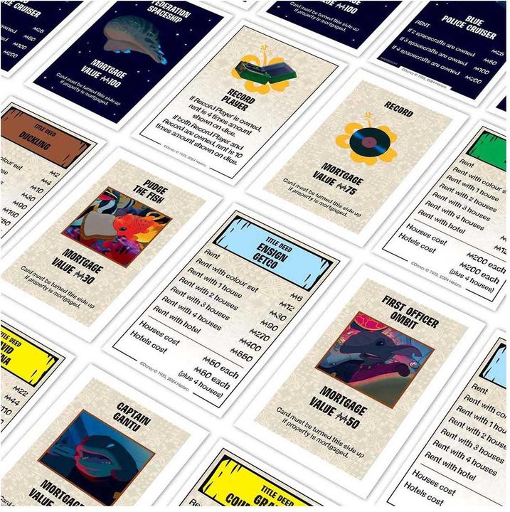 Actual product image Winning Moves Lilo and Stitch Monopoly Board Game, Embark on an out of this world journey with Lilo (English)